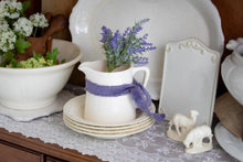 Load image into Gallery viewer, A Lighter Shade of Purple- ironstone pitcher with bowls
