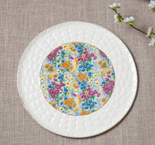 Load image into Gallery viewer, Botanicals- stack of vintage display plates
