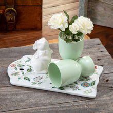 Load image into Gallery viewer, Flower Power- floral cheese board vignette