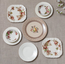 Load image into Gallery viewer, Fruit Sampler- stack of vintage display plates