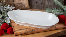 Load image into Gallery viewer, Holiday Kitsch- ironstone tray w/festive filler