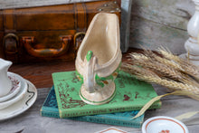 Load image into Gallery viewer, Indiana Harvest- stained ironstone wheat gravy boat