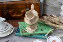 Load image into Gallery viewer, Indiana Harvest- stained ironstone wheat gravy boat