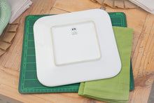 Load image into Gallery viewer, Apple Harvest- apple themed service for 4 dinnerware w/placemats and napkins