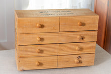 Load image into Gallery viewer, Don Melchor- wooden cubby with drawers
