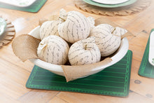Load image into Gallery viewer, Apple Harvest- apple themed service for 4 dinnerware w/placemats and napkins