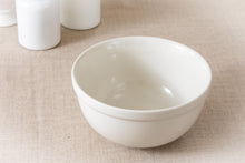 Load image into Gallery viewer, The Old Farmer's Almanac- ironstone mixing bowl paired with 1901 Farmer's Almanac