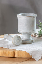 Load image into Gallery viewer, Apothecary- wooden mortar and pestle