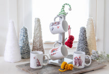 Load image into Gallery viewer, Woodland Creatures- festive coffee mugs