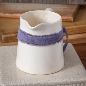 A Lighter Shade of Purple- ironstone pitcher with bowls