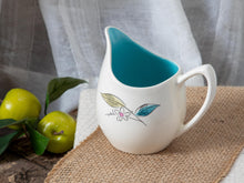 Load image into Gallery viewer, Biscayne Blues- Salem mid century creamer w/retro floral
