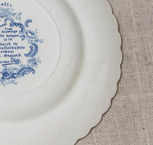 Load image into Gallery viewer, Blue and White- stack of vintage display plates

