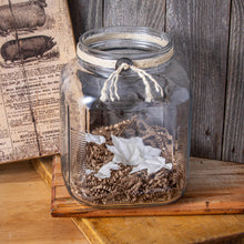 Load image into Gallery viewer, large vintage glass jar
