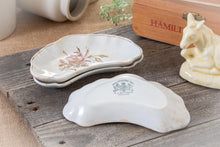Load image into Gallery viewer, Crescent &quot;Bone&quot; Dishes- wild rose
