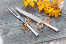 Load image into Gallery viewer, Gather at the Farm for Thanksgiving-  vintage carving set
