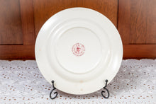 Load image into Gallery viewer, Gather at the Farm for Thanksgiving-  vintage red turkey plate

