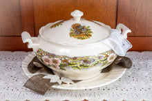 Load image into Gallery viewer, Gather at the Farm for Thanksgiving-  tureen w/underplate
