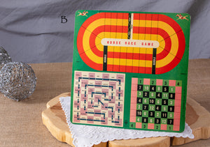 Game Night -vintage chipboard games