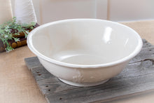 Load image into Gallery viewer, Devon- ironstone wash basin bowl
