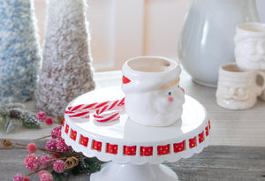 Must Be Santa- vintage Santa mugs