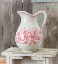 Load image into Gallery viewer, Rosette- antique French water jug
