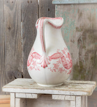 Load image into Gallery viewer, Rosette- antique French water jug
